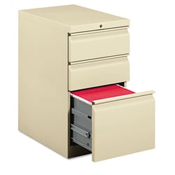 Enterprise Technology Solutions&nbsp;Efficiencies Mobile Box/Box/File Pedestal, 15W X 22.88D X 28H, Putty