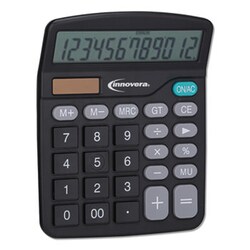Enterprise Technology Solutions 15923 Desktop Calculator, 12-Digit, Lcd,