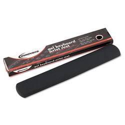 Enterprise Technology Solutions Gel Nonskid Keyboard Wrist Rest, Gray,