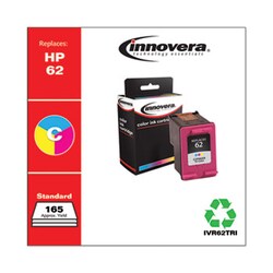 Enterprise Technology Solutions Remanufactured Tri-Color Ink, Replacement For Hp 62 (C2P06An), 165 Page Yield