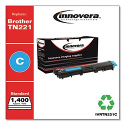 Enterprise Technology Solutions Remanufactured Cyan Toner Cartridge, Replacement For Brother Tn221C, 1,400 Page-Yield