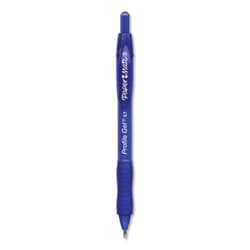 Enterprise Technology Solutions&nbsp;Profile Retractable Gel Pen, Medium 0.7 Mm, Blue Ink, Translucent Blue Barrel, Dozen