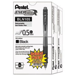 Enterprise Technology Solutions Energel-X Retractable Gel Pen, 0.5 Mm Needle