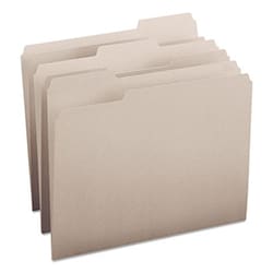 Enterprise Technology Solutions Colored File Folders, 1/3-Cut Tabs, Letter