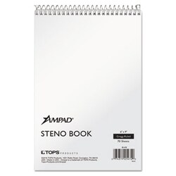 Enterprise Technology Solutions Steno Books, Gregg Rule, 6 X 9, White,