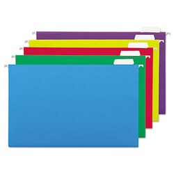 Enterprise Technology Solutions Deluxe Bright Color Hanging File Folders,