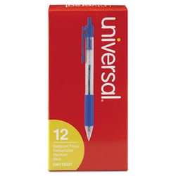 Enterprise Technology Solutions Comfort Grip Retractable Ballpoint Pen,