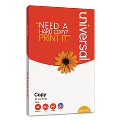 Enterprise Technology Solutions&nbsp;Copy Paper, 92 Bright, 20Lb, 11 X 17, White, 500 Sheets/Ream, 5 Reams/Carton