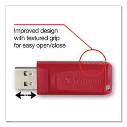 Enterprise Technology Solutions Store 'N' Go Usb Flash Drive, 32 Gb, Red,