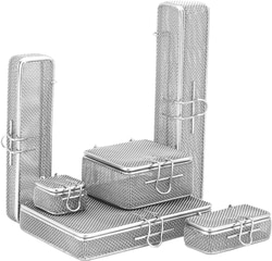 World Precision Instrument Micro Fine Mesh Baskets with Lids, Quantity:
