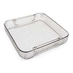 World Precision Instrument Wire Mesh Sterilization Baskets, Drop Handles-WP-4407