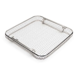 World Precision Instrument Crimped Wire Mesh Sterilization Baskets, Tilted