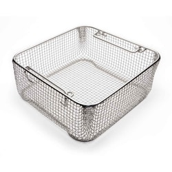 World Precision Instrument&nbsp;Classic Crimped Wire Mesh Sterilization Baskets, Tilted Handles-WP-4410ER