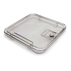 World Precision Instrument&nbsp;Classic Crimped Wire Mesh Sterilization Baskets, Tilted Handles-WP-4416ER