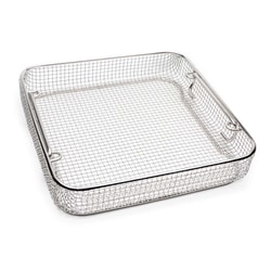 World Precision Instrument&nbsp;Classic Crimped Wire Mesh Sterilization Baskets, Tilted Handles-WP-4417ER