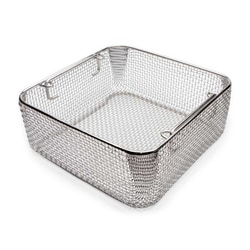 World Precision Instrument Wire Mesh Sterilization Baskets, Drop Handles,