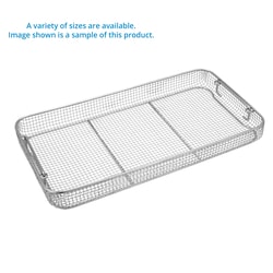 World Precision Instrument&nbsp;Crimped Wire Mesh Sterilization Baskets, Tilted Handles-WP-4438CW