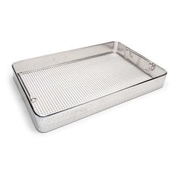 World Precision Instrument Sterilization Baskets, Side Perforated, Flat Base-WP-4553