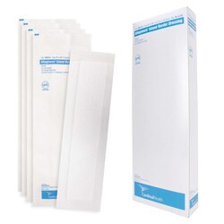 Med Vet International Border Gauze Dressing, 4"X14", 25/Box, Quantity: