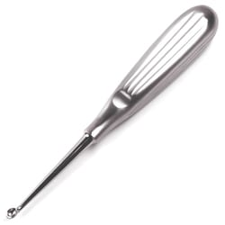 Med Vet International Bone Curette Round 8mm German, Quantity: Each of