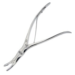 Med Vet International Leksell Laminectomy Rongeur 8" Standard Curve, 3mm