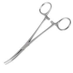 Med Vet International Rochester Pean Forceps 7.25" Curved German, Quantity:
