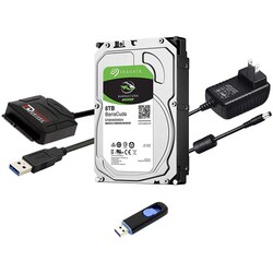 Enterprise Technology Solutions Seagate 8TB BarraCuda SATA III 3.5" 5400