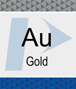 Perkin Elmer US LLC&nbsp;Gold (Au) Pure Plus Standard, 1 µg/mL, 1% HNO3/3% HCl, 125 mL