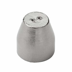 Perkin Elmer US LLC 2-Hole Graphite Capillary Column Ferrules - 0.0625 in Nut x 0.5 mm I.D., Pkg. 10