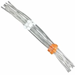 Perkin Elmer US LLC Flared PVC MP2 Two-Stop Peristaltic Pump Tubing - 0.64 mm I.D., Orange/White, Pkg. 12