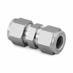 Perkin Elmer US LLC&nbsp;Swagelok Stainless Steel Union - 0.125 in I.D., Pkg. 2