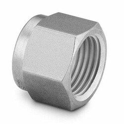 Perkin Elmer US LLC Swagelok Stainless Steel Nuts - 0.25 in, Pkg. 5, Quantity: