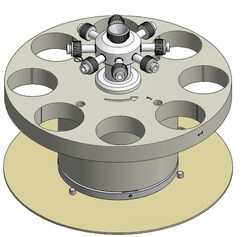 Perkin Elmer US LLC 8-Position Turntable for High Pressure 100 mL, 100