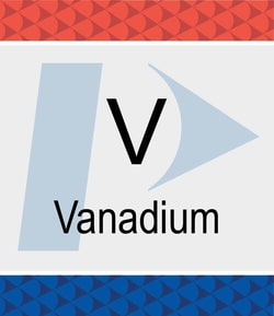 Perkin Elmer US LLC&nbsp;Vanadium (V) Pure Standard, 10,000 µg/mL, 15% HNO3, 125 mL