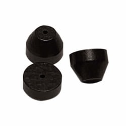 Perkin Elmer US LLC&nbsp;Short Graphite/Vespel Ferrules - 0.0625 in x 0.4 mm I.D., Pkg. 10