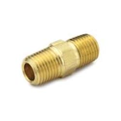 Perkin Elmer US LLC Brass Hex Nipple, 0.25 in NPT