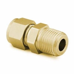 Perkin Elmer US LLC Swagelok Brass Male Connector - 0.25 in Tube O.D. x