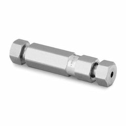 Perkin Elmer US LLC Swagelok Stainless Steel LDV Union, 0.0625 in, Quantity:
