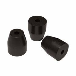 Perkin Elmer US LLC&nbsp;Graphite/Vespel Ferrules - 0.125 in Nut x 0.0625 in I.D., Pkg. 10