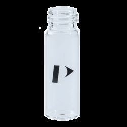 Perkin Elmer US LLC 4 mL Clear Glass Screw Top Waste and Wash Vial, Quantity: