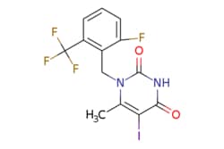 eMolecules​ 1150560-54-5 | 1-(2-Fluoro-6-(trifluoromethyl)benzyl)-5-iodo-6-methylpyrimidine-2,4(1H,3H)-dione