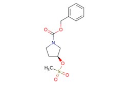 eMolecules​ (S)-Benzyl 3-((methylsulfonyl)oxy)pyrrolidine-1-carboxylate