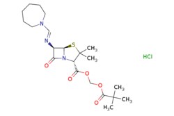 eMolecules​&nbsp;(Pivaloyloxy)methyl (2S,5R,6R)-6-((azepan-1-ylmethylene)amino)-3,3-dimethyl-7-oxo-4-thia-1-azabicyclo[3.2.0]heptane-2-carboxylate hydrochloride | 32887-03-9 | MFCD01682071 | 50mg