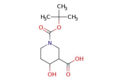 eMolecules​ 1-(tert-Butoxycarbonyl)-4-hydroxypiperidine-3-carboxylic acid