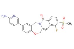 eMolecules​ (7-(6-Aminopyridin-3-yl)-2,3-dihydrobenzo[f][1,4]oxazepin-4(5H)-yl)(3-fluoro-2-methyl-4-(methylsulfonyl)phenyl)methanone