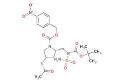 eMolecules​ 491878-06-9 | (2S,4S)-4-Nitrobenzyl 4-(acetylthio)-2-(((tert-butoxycarbonyl)(sulfamoyl)amino)methyl)pyrrolidine-1-carboxylate