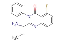 eMolecules​ 870281-86-0 | (S)-2-(1-Aminopropyl)-5-fluoro-3-phenylquinazolin-4(3H)-one