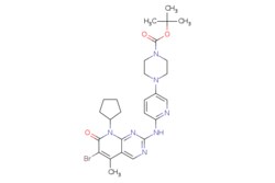 eMolecules​ tert-Butyl 4-(6-((6-bromo-8-cyclopentyl-5-methyl-7-oxo-7,8-dihydropyrido[2,3-d]pyrimidin-2-yl)amino)pyridin-3-yl)piperazine-1-carboxylate
