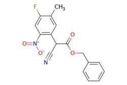 eMolecules​ Benzyl 2-cyano-2-(4-fluoro-5-methyl-2-nitrophenyl)acetate |