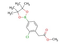 eMolecules​ 849934-95-8 | Methyl 2-(2-chloro-4-(4,4,5,5-tetramethyl-1,3,2-dioxaborolan-2-yl)phenyl)acetate